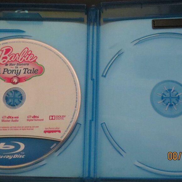 Barbie and Her Sisters in a Pony Tale Blu Ray only with Jewel Case - Picture 2 of 2